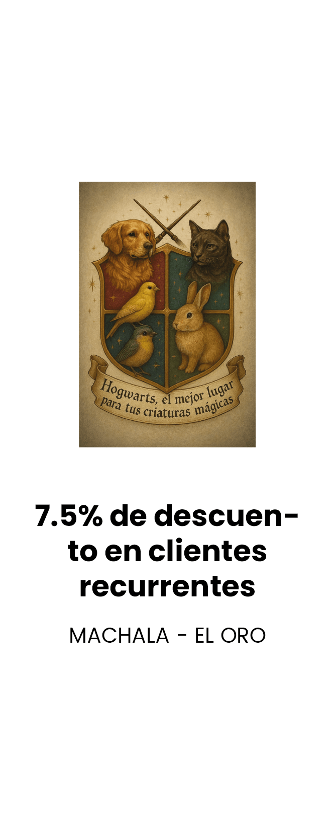 7.5% de descuento para clientes