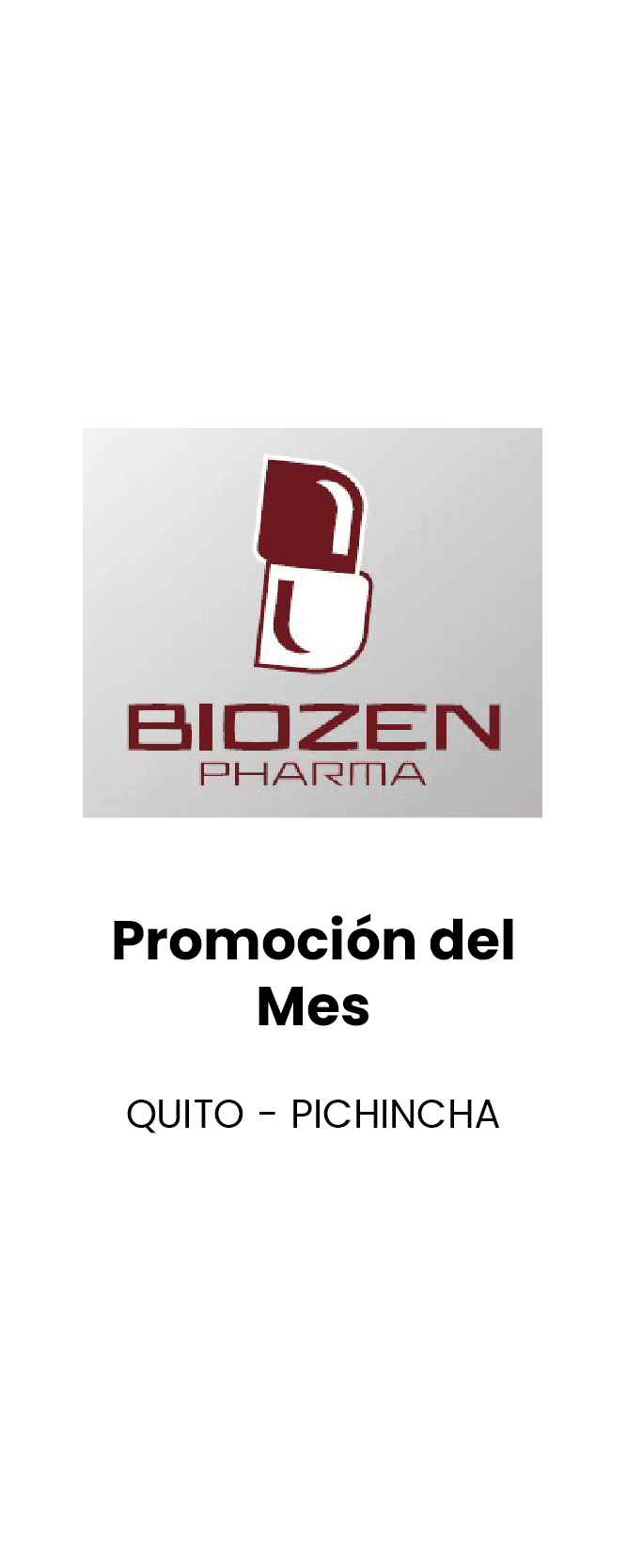 Promoción del mes